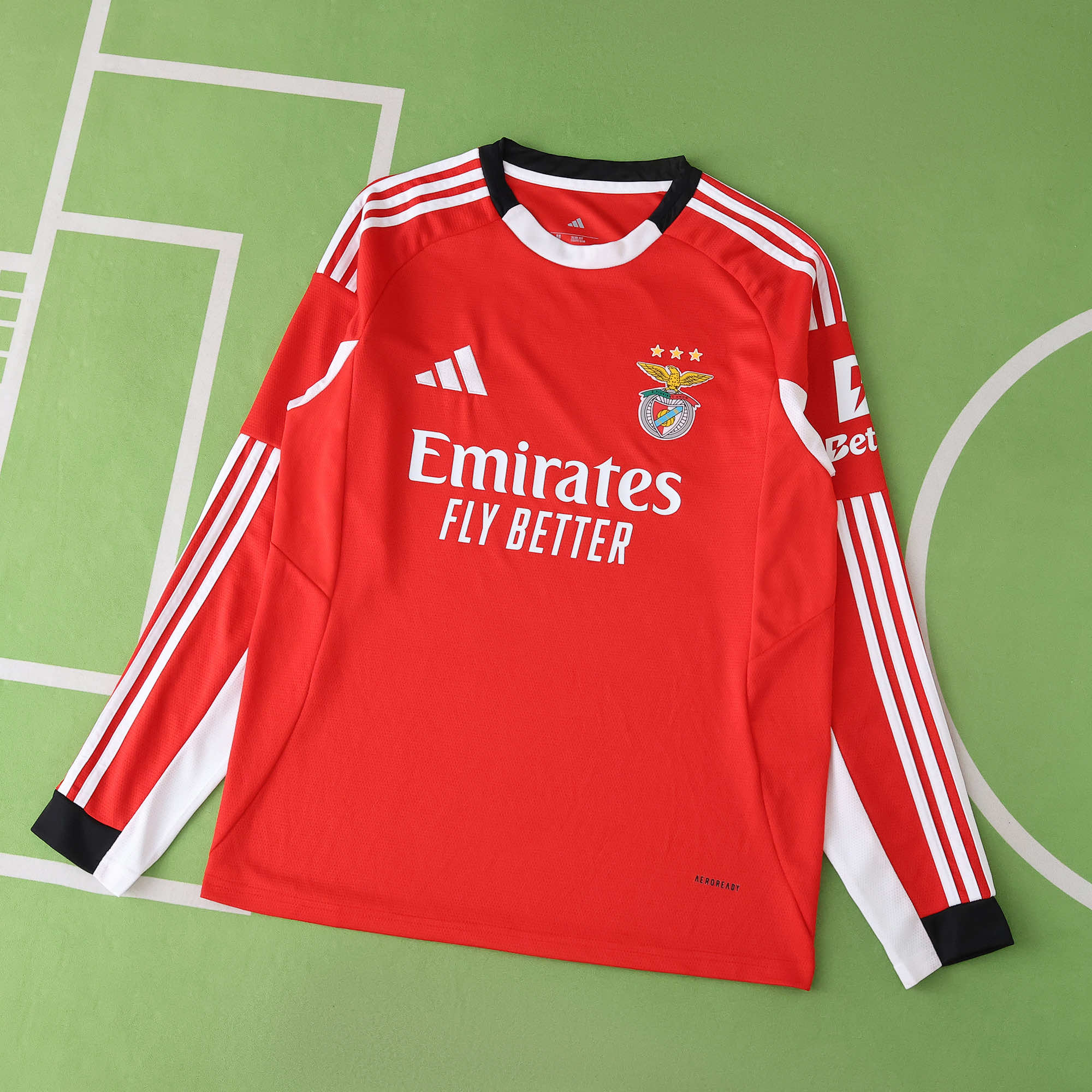 Camisola principal SL Benfica 25/26 - Manga comprida - Versão adepto 1