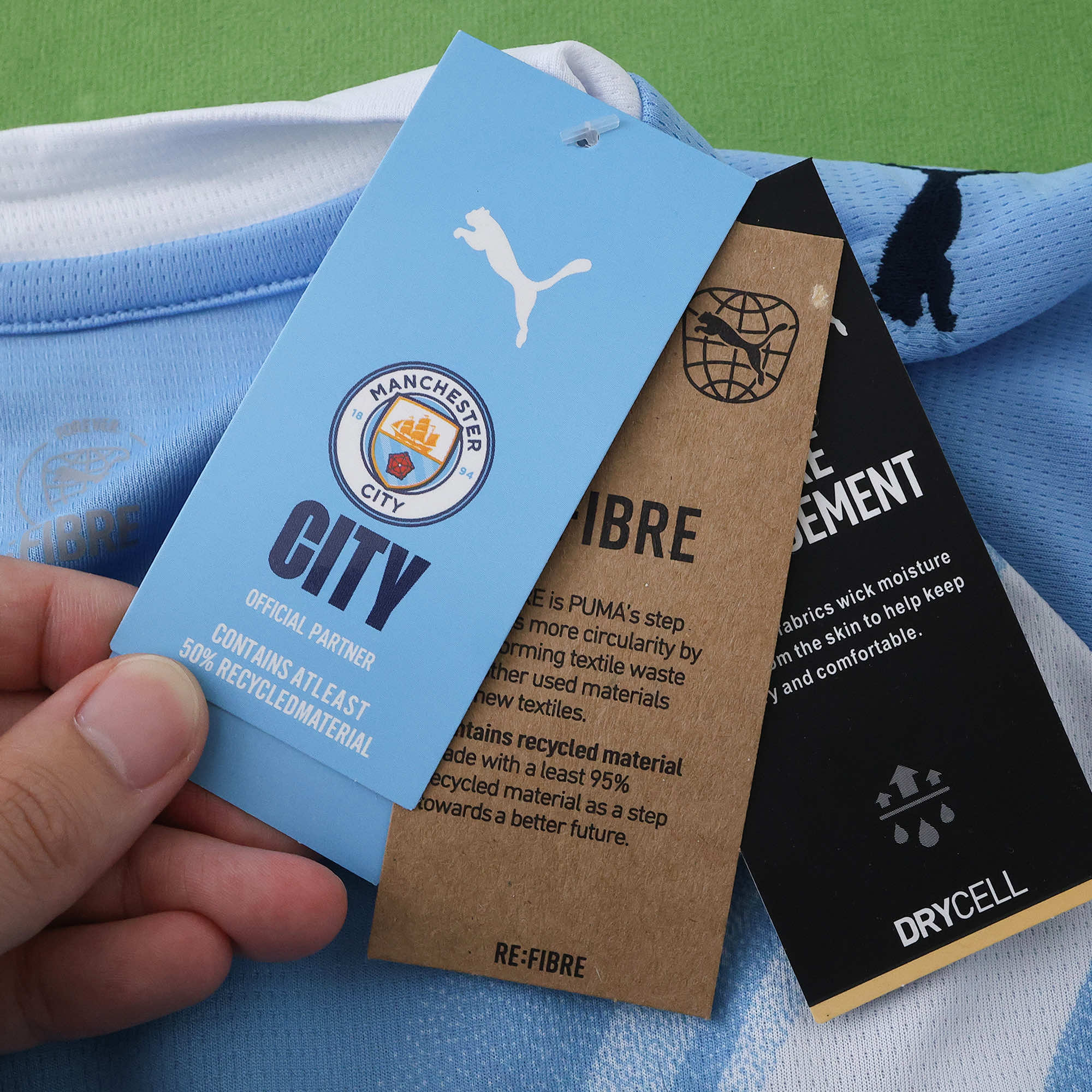 Camisola Principal Manchester City 25/26 - Manga comprida - Versão Adepto 9