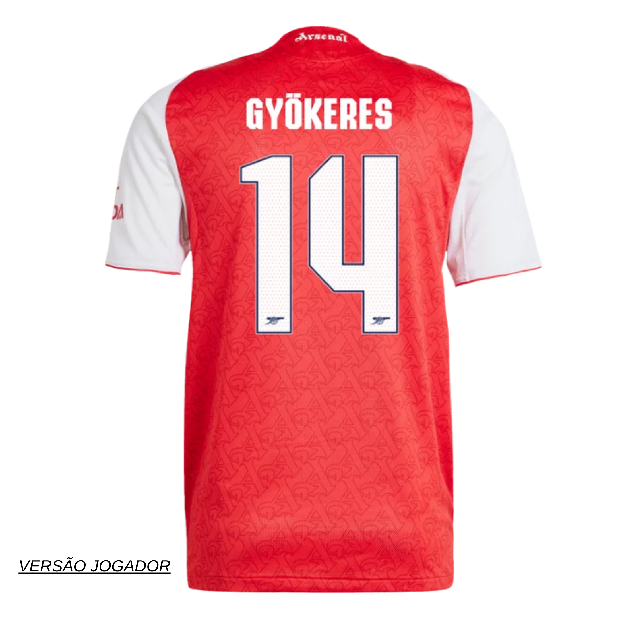 Camisola principal Arsenal 25/26 - Gyökeres 14 7