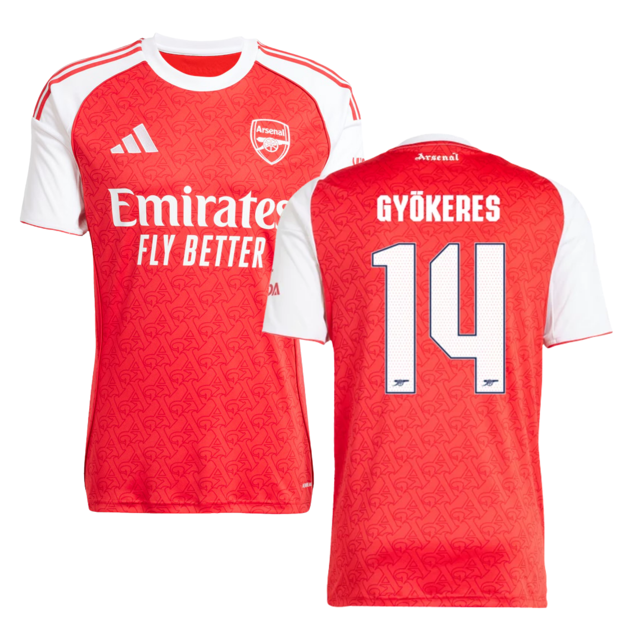 Camisola principal Arsenal 25/26 - Gyökeres 14 1