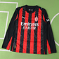 Camisola Principal AC Milan 25/26 - Manga comprida - Versão adepto - Thumbnail 1