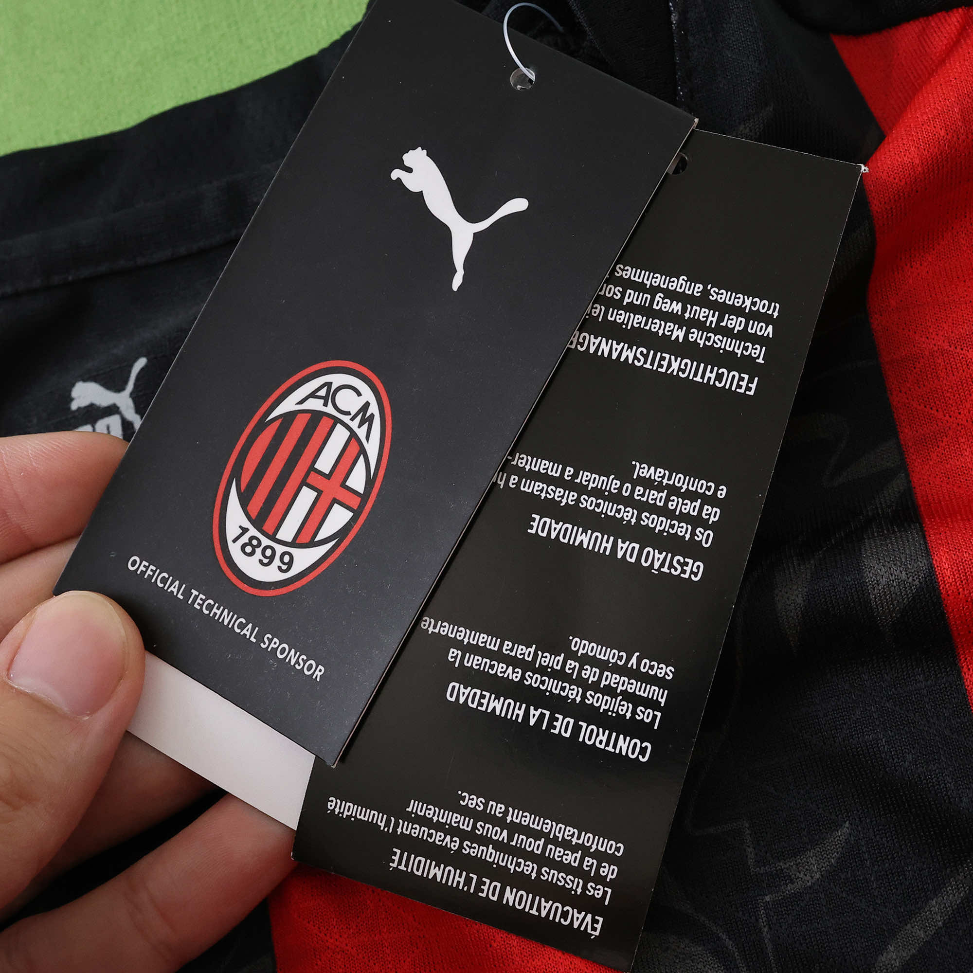 Camisola principal Ac Milan 25/26 - Versão Jogador 7