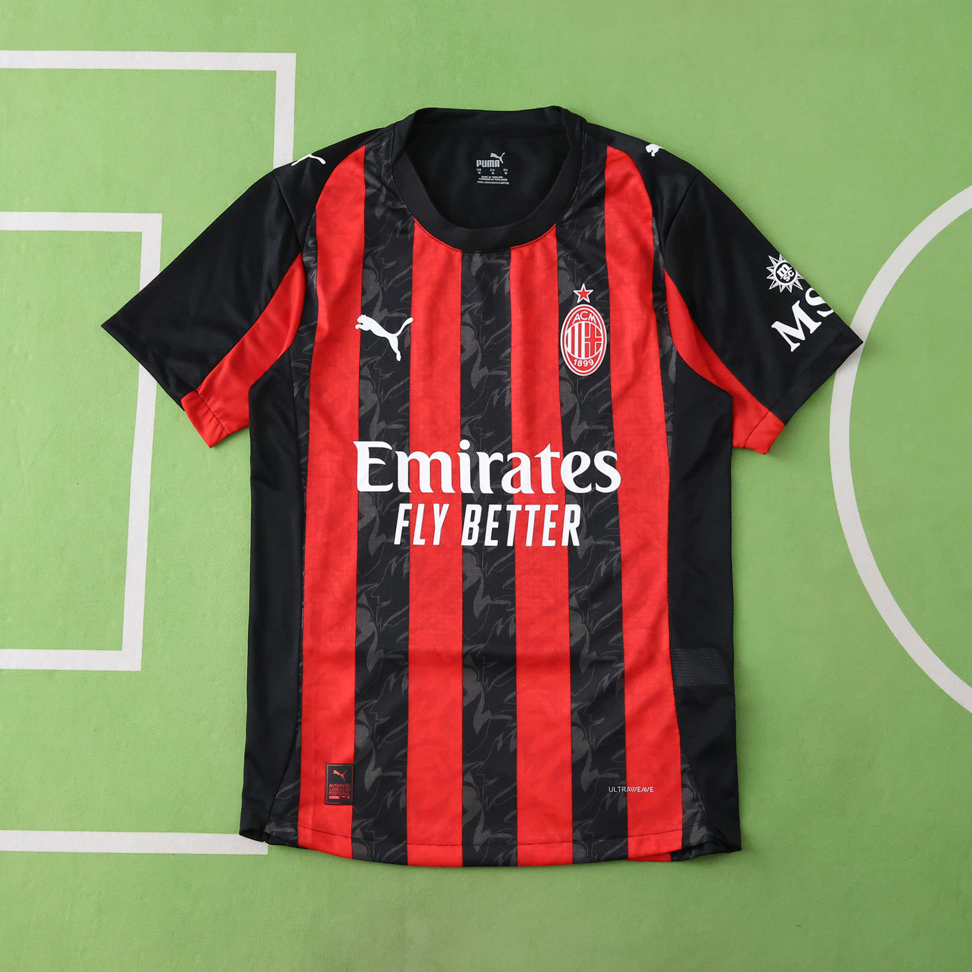 Camisola principal Ac Milan 25/26 - Versão Jogador 1