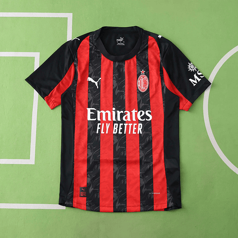 Camisola principal Ac Milan 25/26 - Versão Jogador