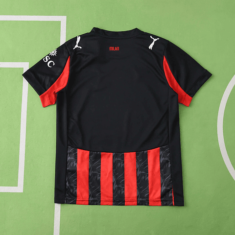 Criança - Camisola Principal AC Milan 25/26