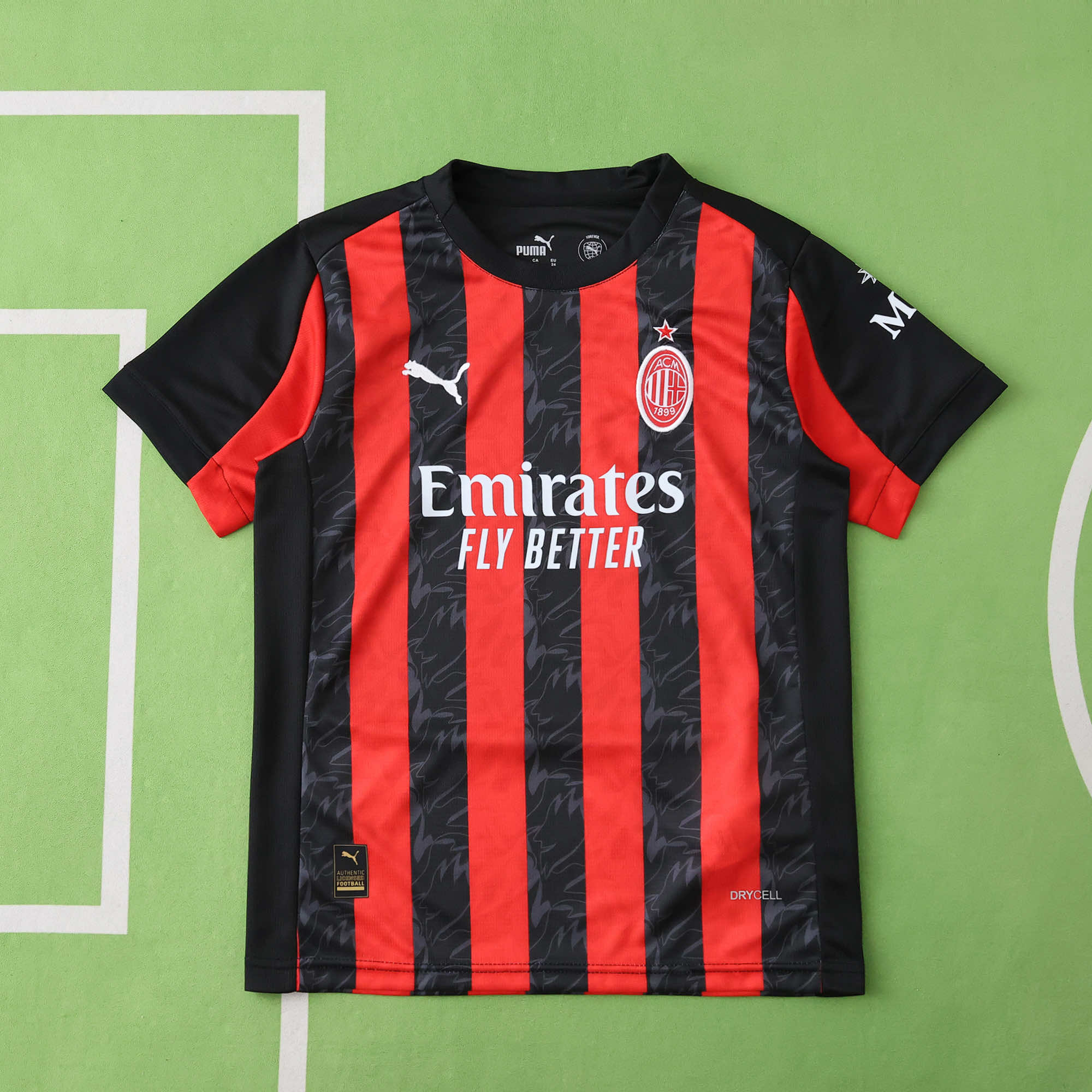 Criança - Camisola Principal AC Milan 25/26 1