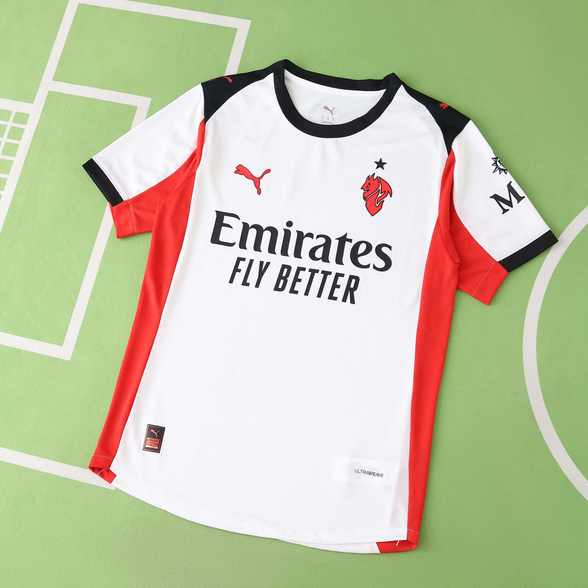 Camisola alternativa Ac Milan 25/26 - Versão Jogador 1