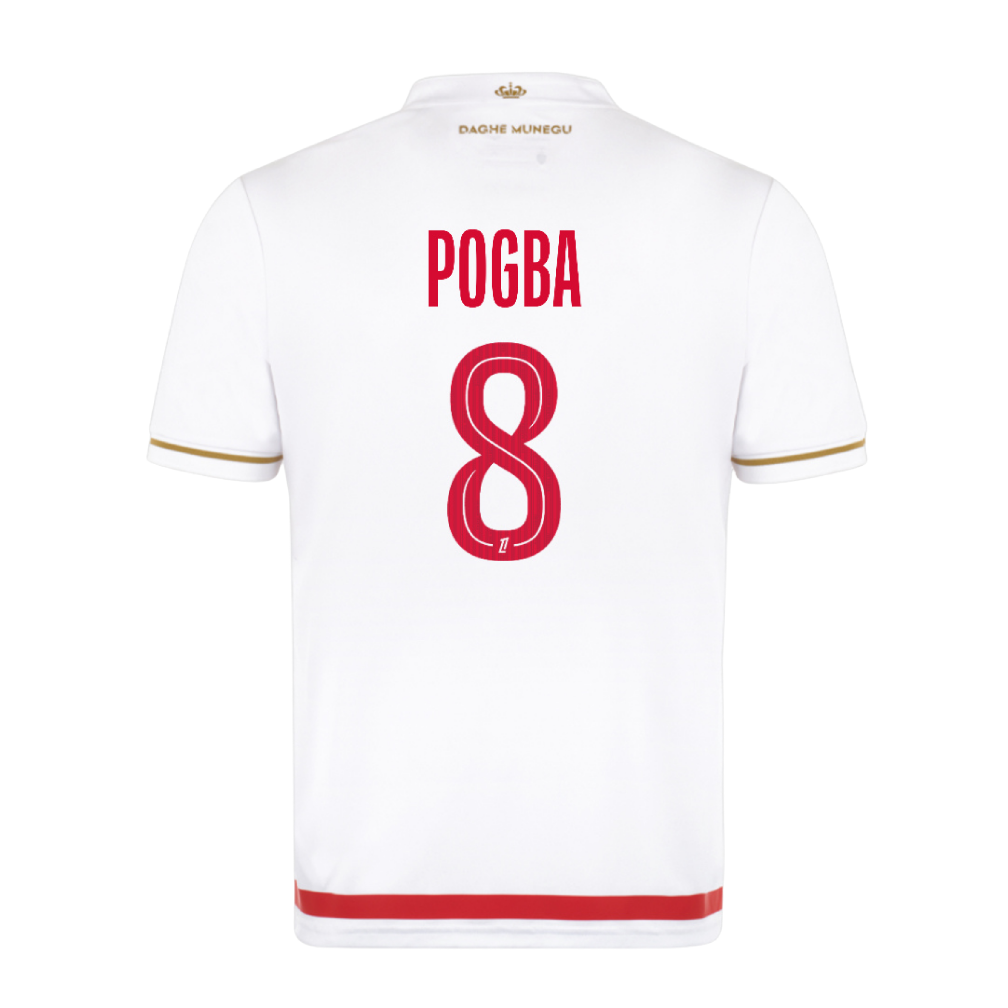 Camisola principal Mónaco 25/26 - Pogba 8 2