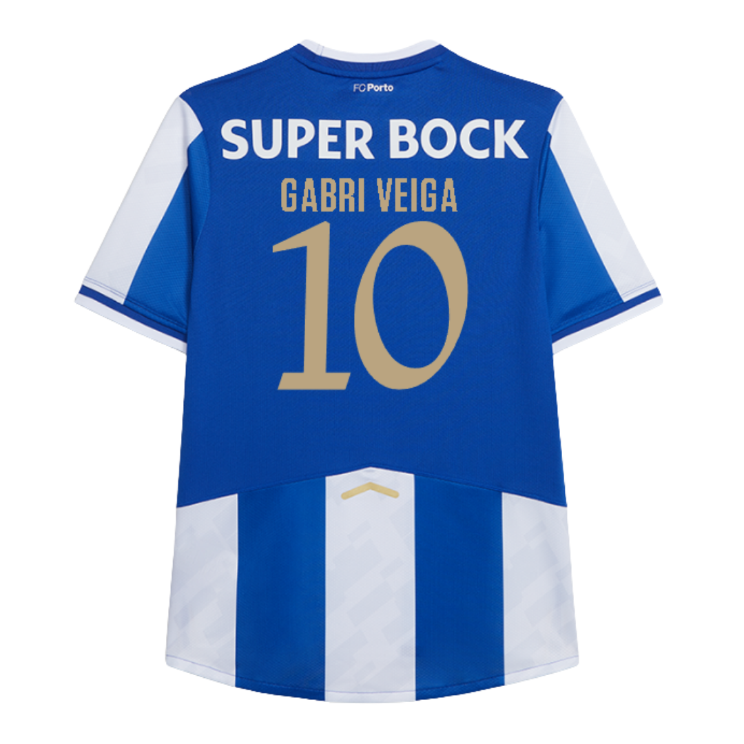 Camisola principal FC Porto 25/26 - Gabri Veiga 10 - Versão adepto 2