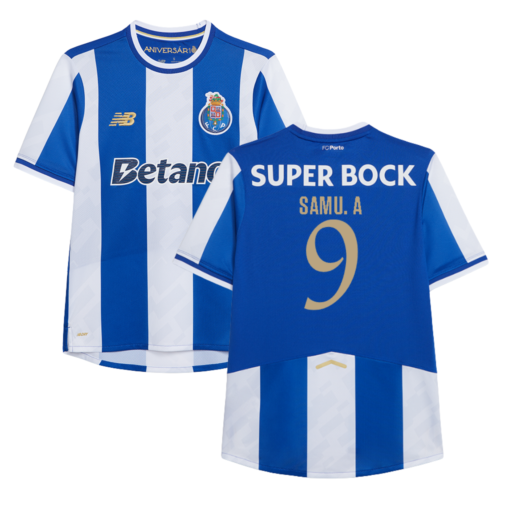 Camisola principal FC Porto 25/26 - Samu. A 9 - Versão adepto 1