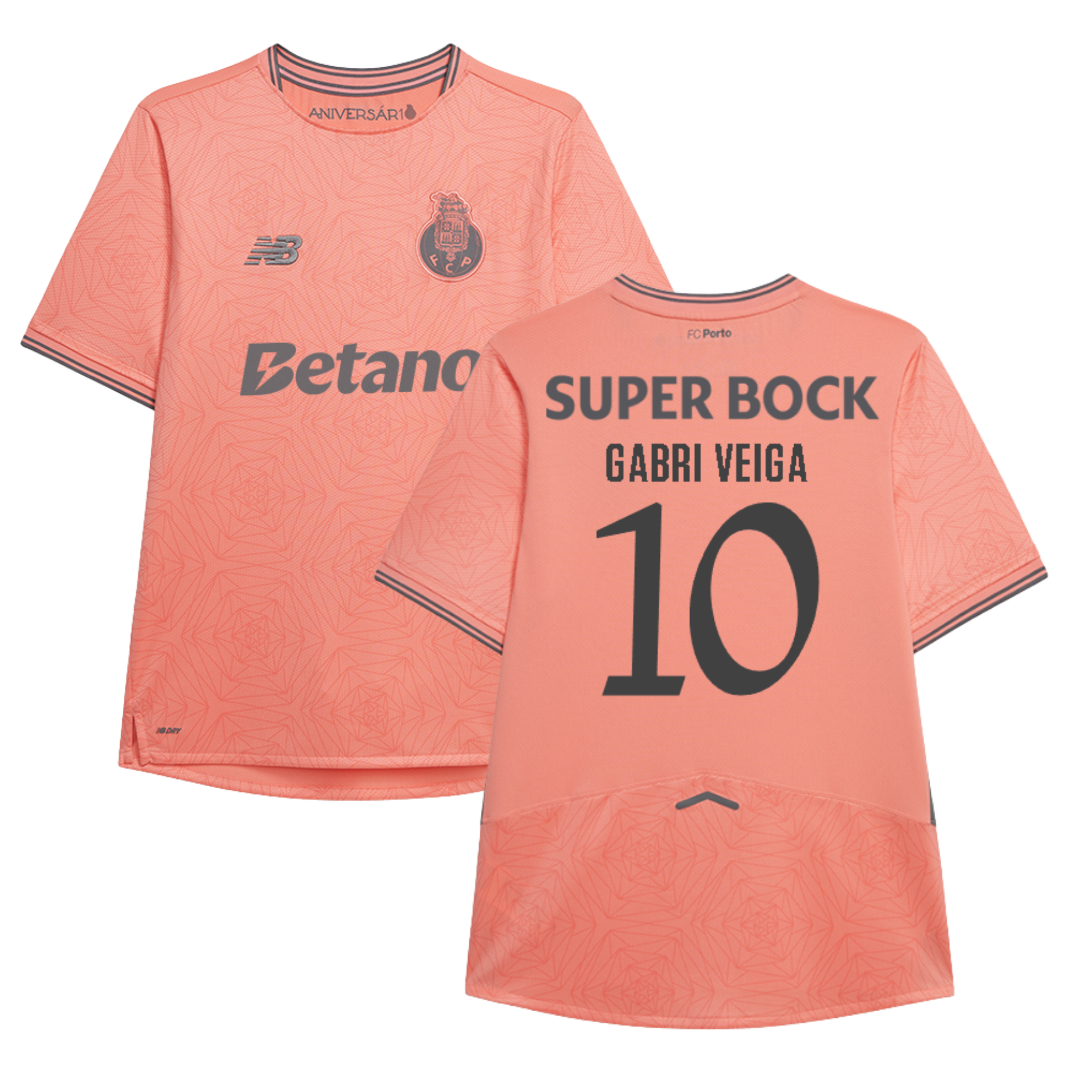 Camisola alternativa FC Porto 25/26 - Gabri Veiga 10 - Versão adepto 1