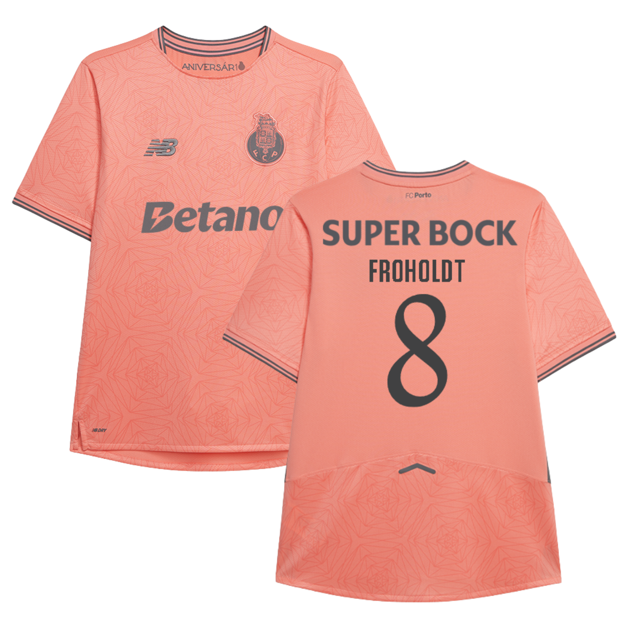 Criança - Camisola alternativa FC Porto 25/26 - Froholdt 8 1