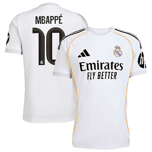 Camisola Principal Real Madrid 25/26 - Mbappé 10