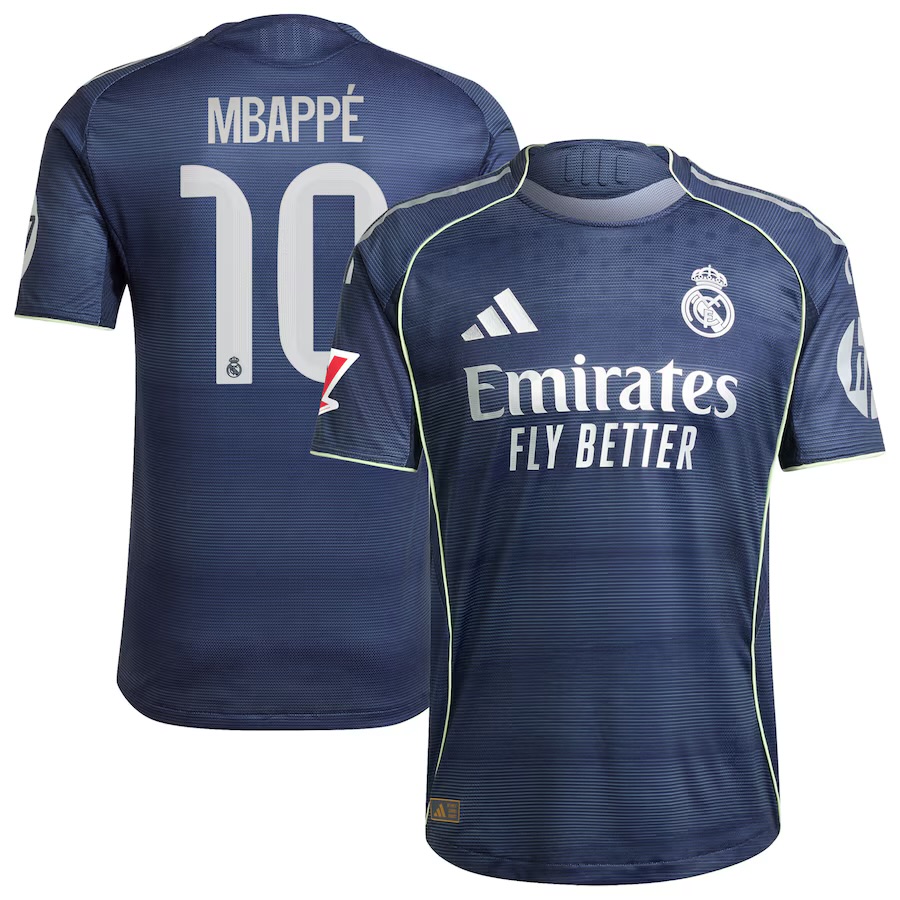 Camisola alternativa Real Madrid 25/26 - Mbappé 10 4