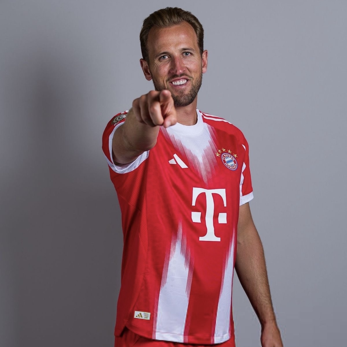 Camisola Principal Bayern Munique 25/26 - Kane 9 - Manga comprida 4