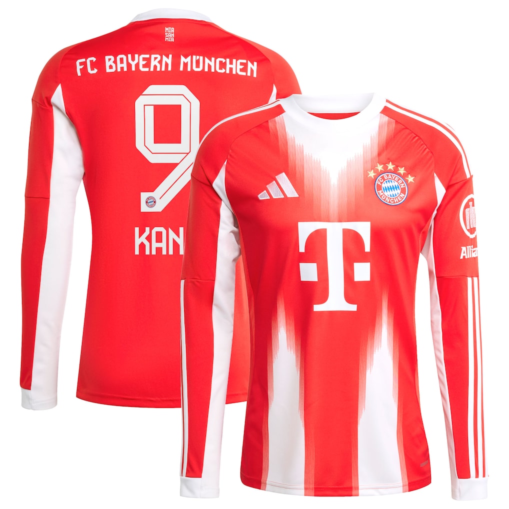 Camisola Principal Bayern Munique 25/26 - Kane 9 - Manga comprida 1