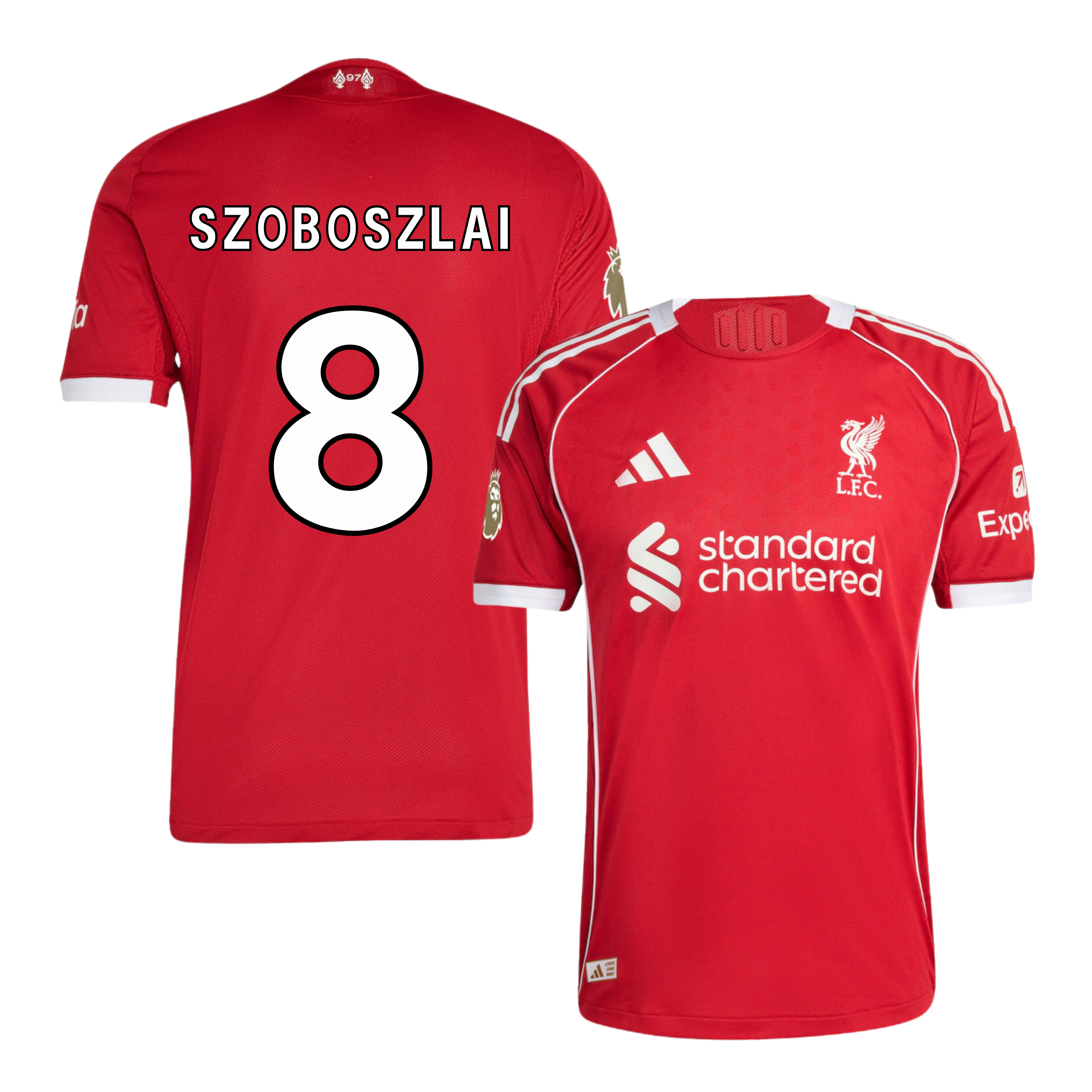 Camisola principal Liverpool 25/26 - Szoboszlai 8 5