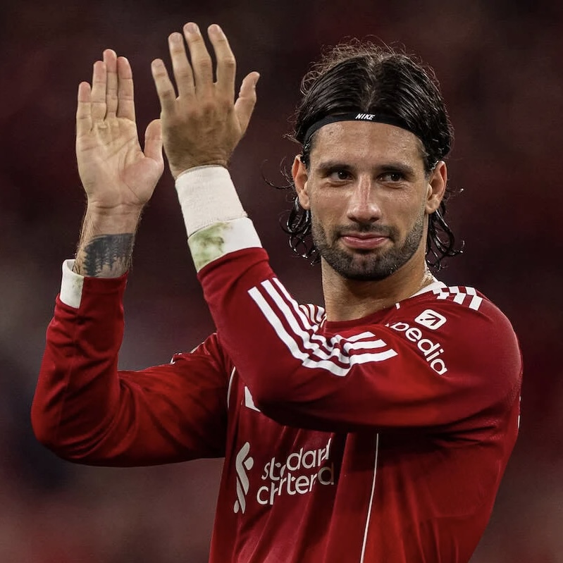 Criança - Camisola principal Liverpool 25/26 - Szoboszlai 8 4