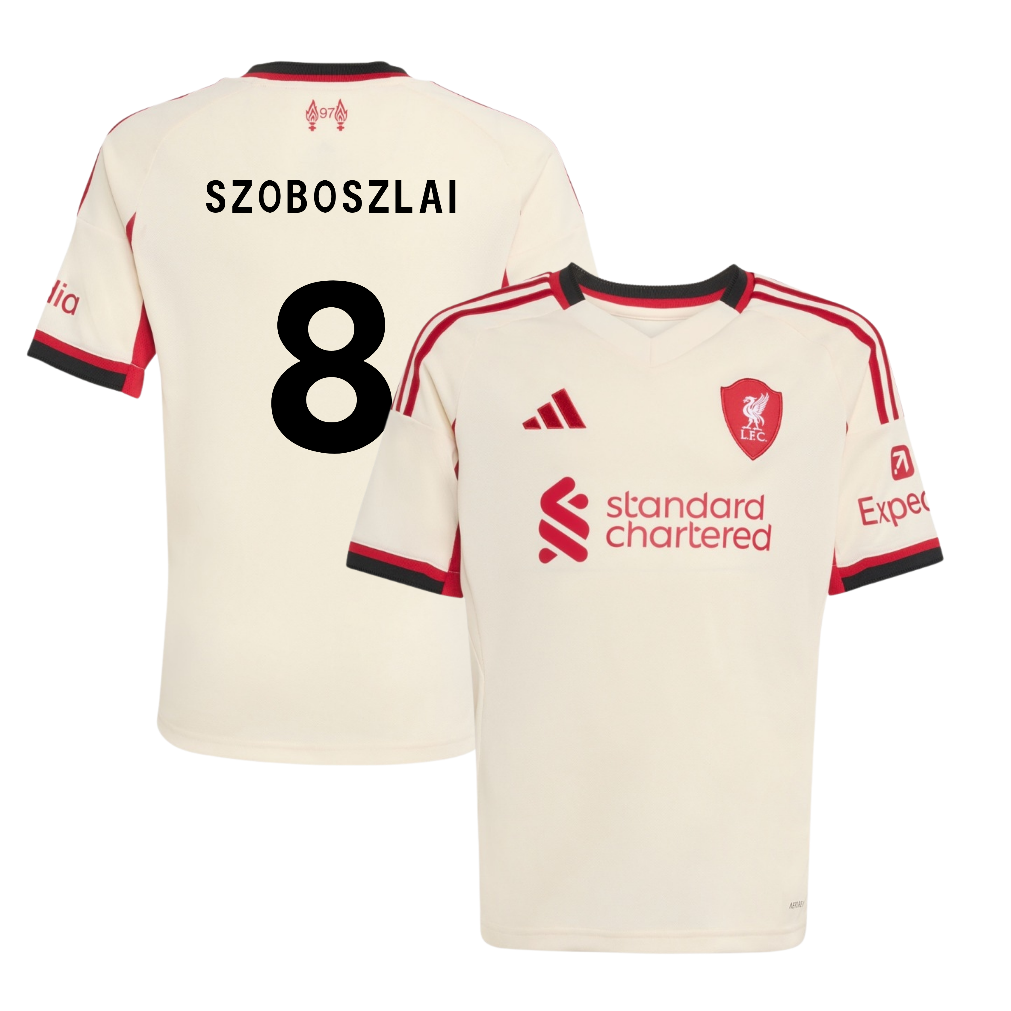 Criança - Camisola alternativa Liverpool 25/26 - Szoboszlai 8 1