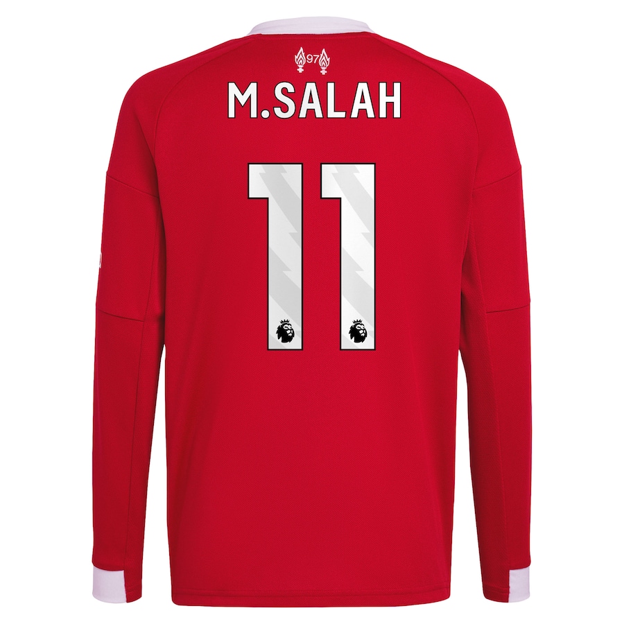 Camisola principal Liverpool 25/26 - M.Salah 11 - Manga comprida 2