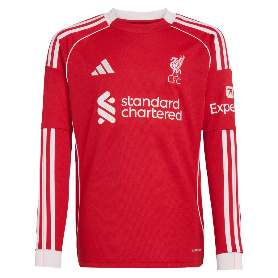 Camisola principal Liverpool 25/26 - Virgil 4 - Manga comprida 3