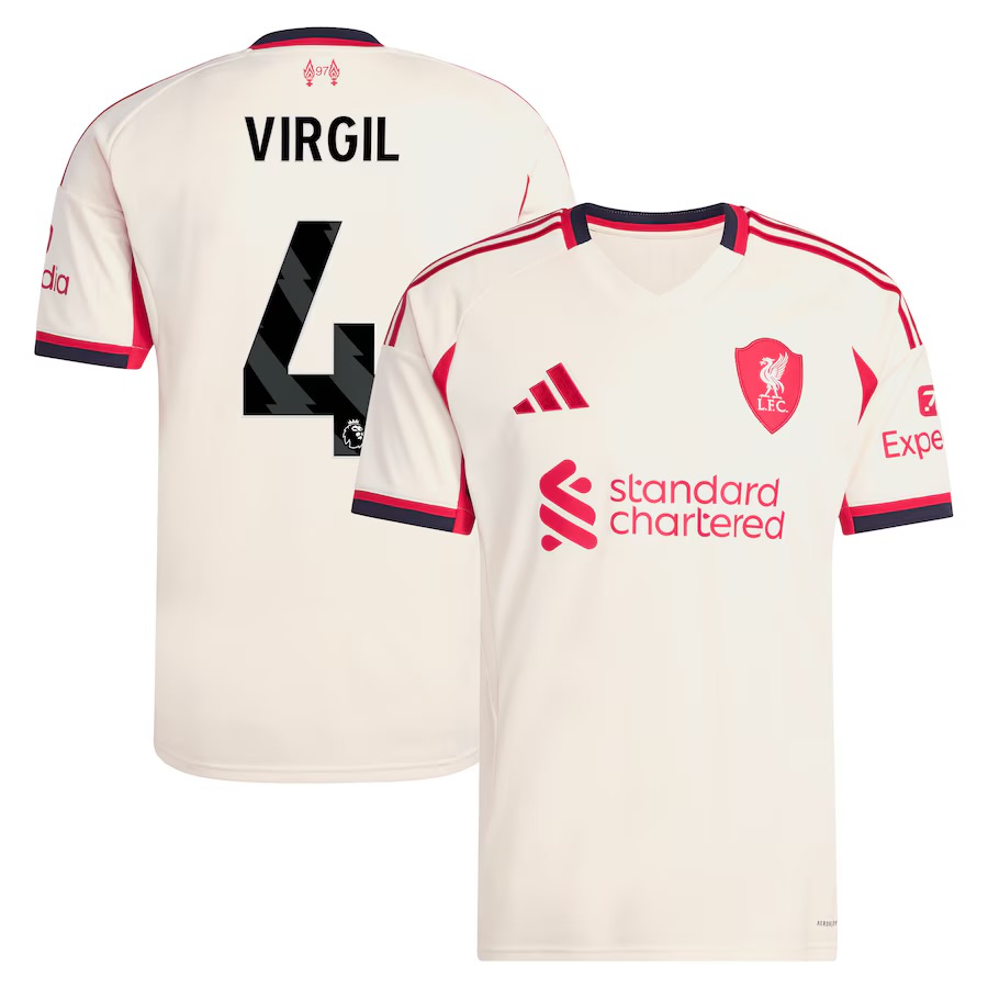 Camisola alternativa Liverpool 25/26 - Virgil 4 1