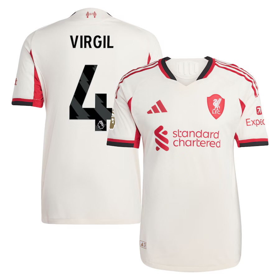 Camisola alternativa Liverpool 25/26 - Virgil 4 4