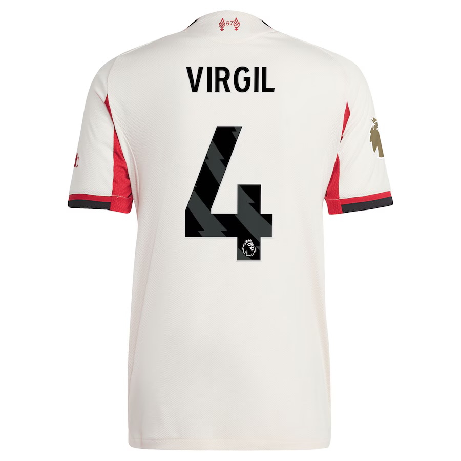 Camisola alternativa Liverpool 25/26 - Virgil 4 5