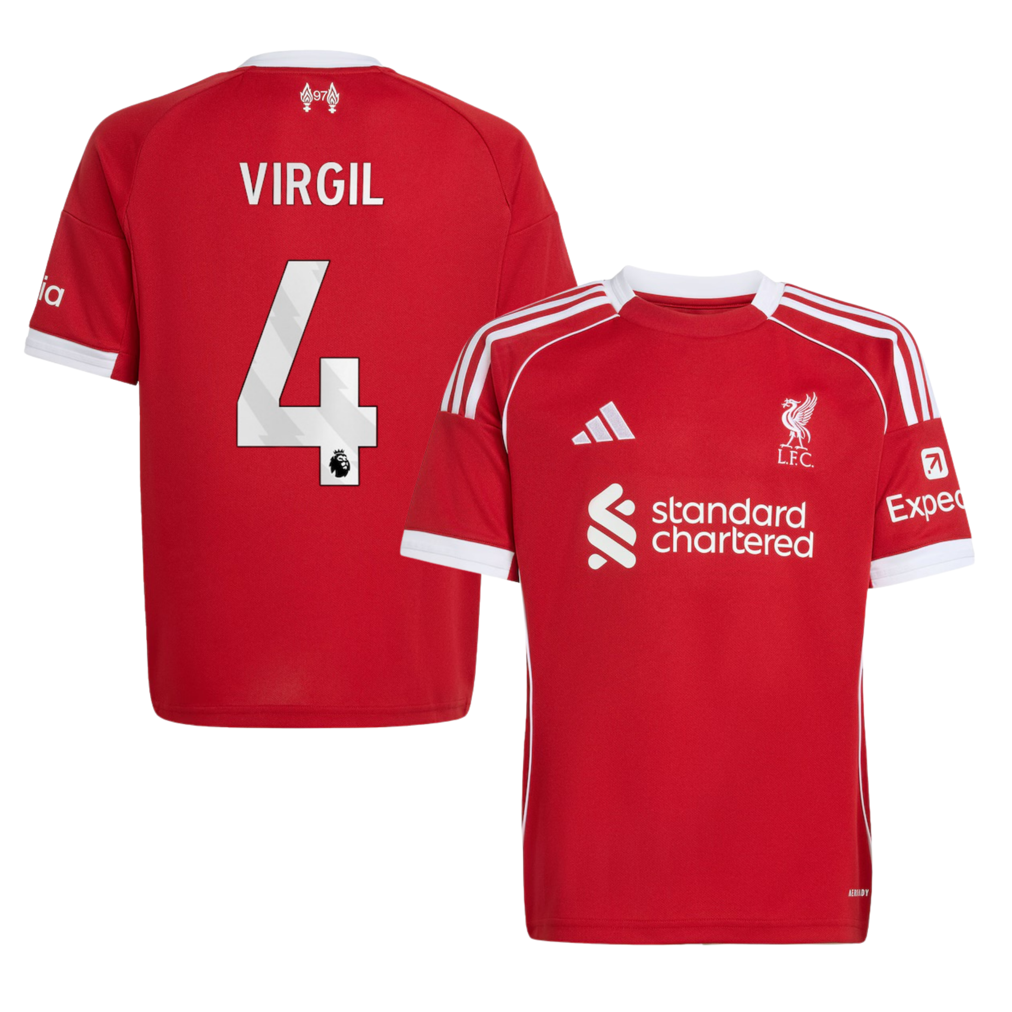 Criança - Camisola principal Liverpool 25/26 - Virgil 4 1
