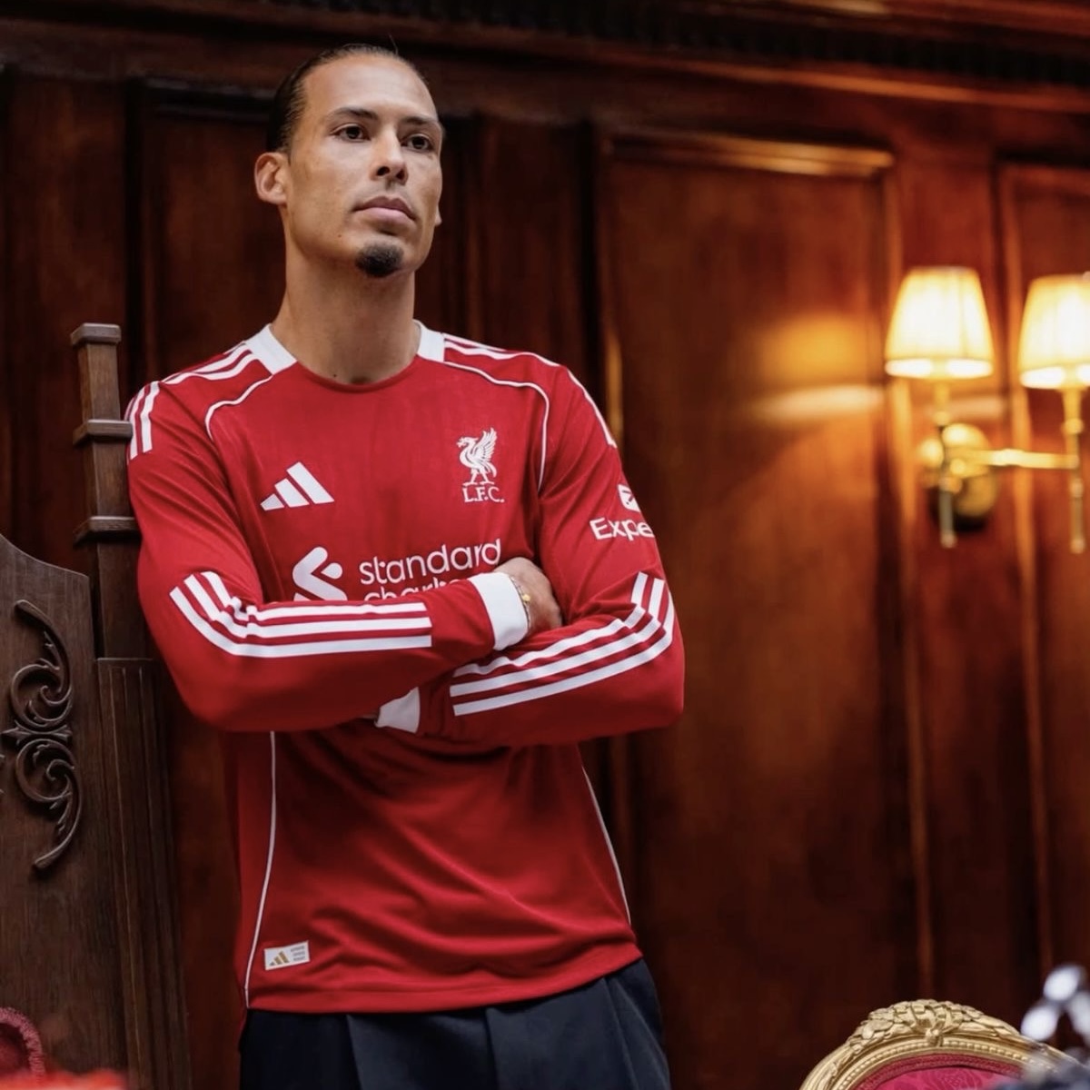 Criança - Camisola principal Liverpool 25/26 - Virgil 4 4