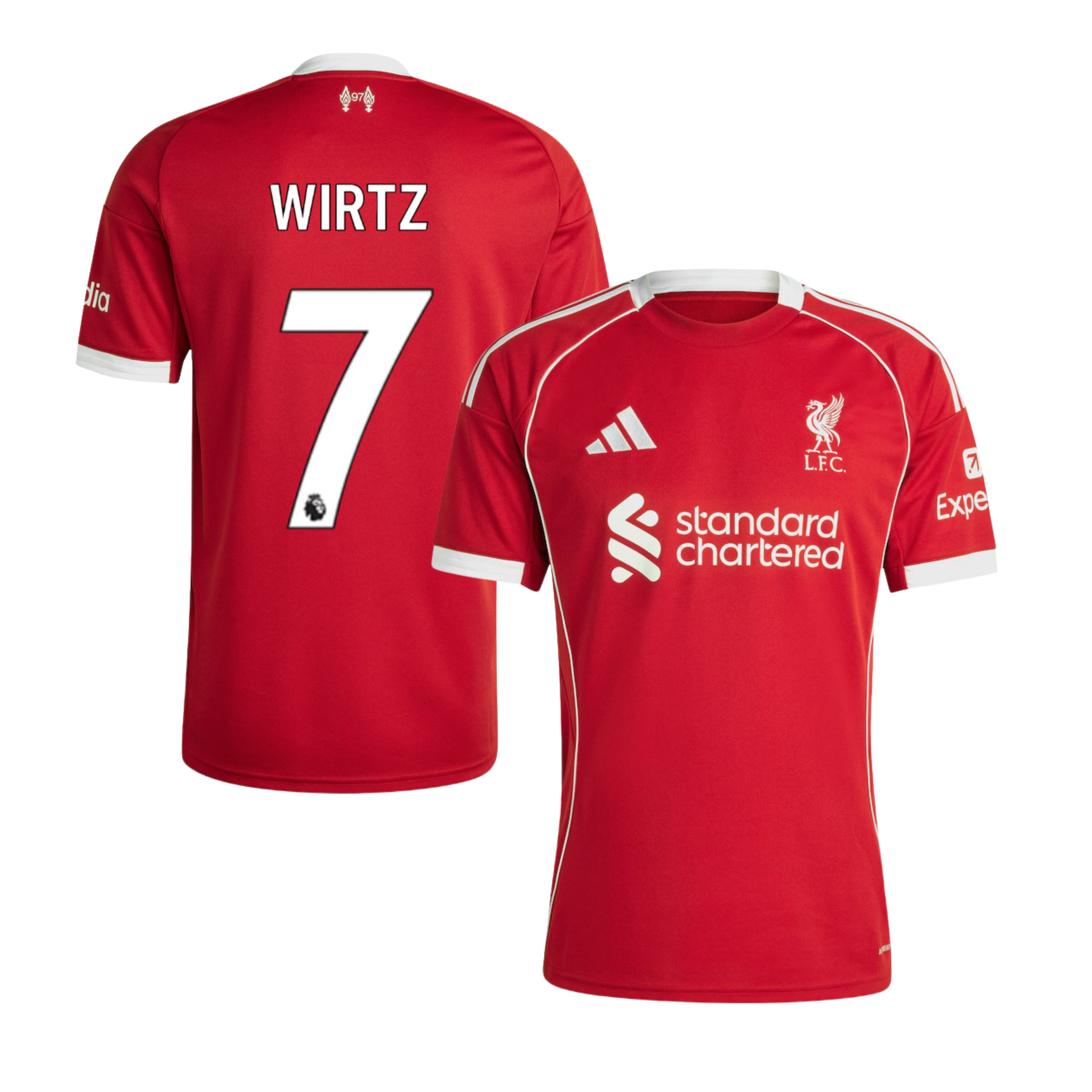 Camisola principal Liverpool 25/26 - Wirtz 7 1