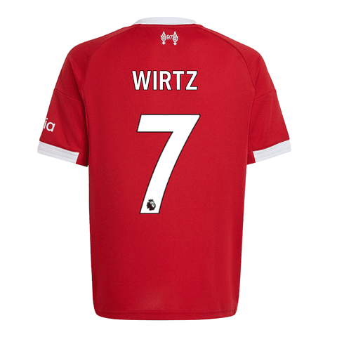 Criança - Camisola principal Liverpool 25/26 - Wirtz 7