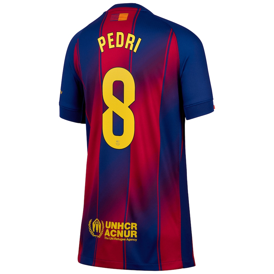 Criança - Camisola principal Barcelona 25/26 - Pedri 8 2