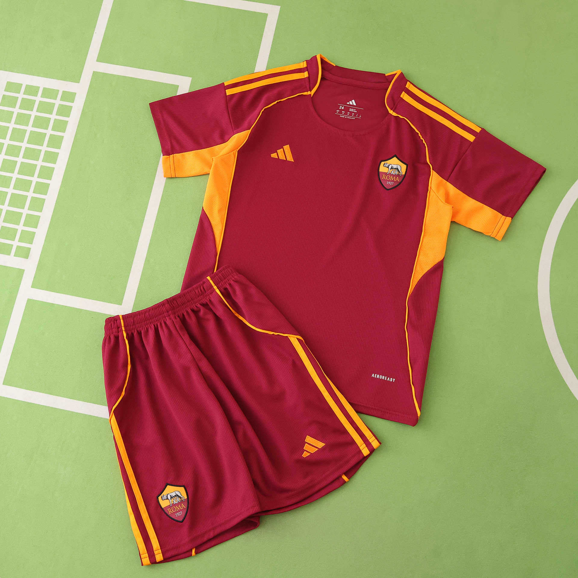 Kit Criança AS Roma principal 25/26 1