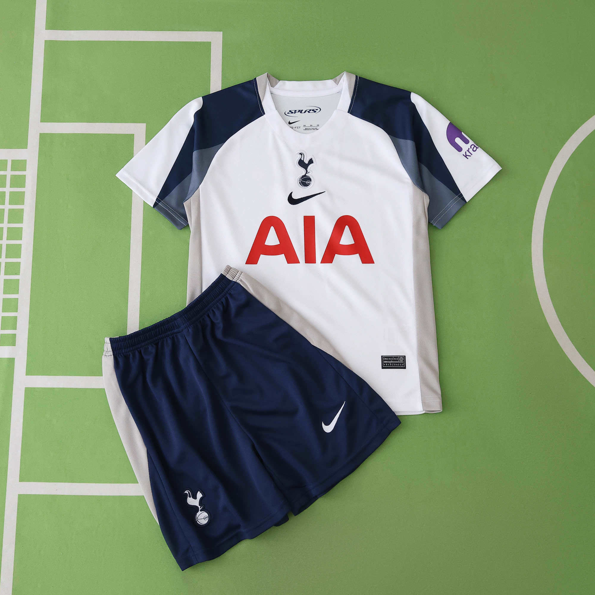 Kit Criança Tottenham principal 25/26 1