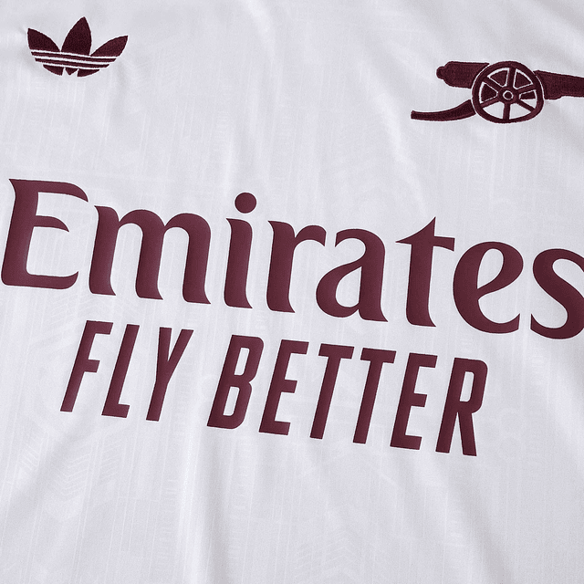 3ª Camisola Arsenal 25/26 - Manga comprida - Versão Adepto