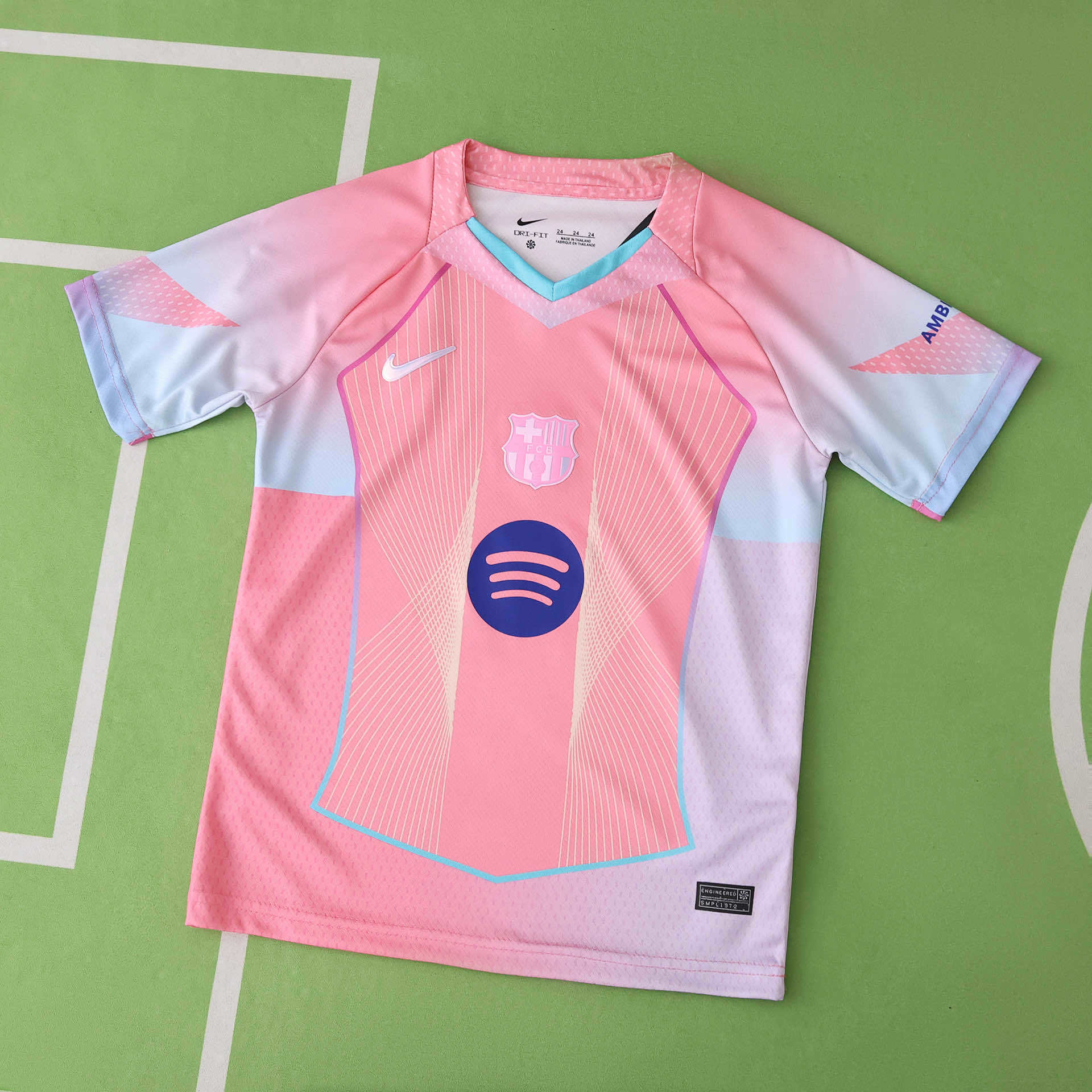 Kit Criança Barcelona Rosa 25/26 3