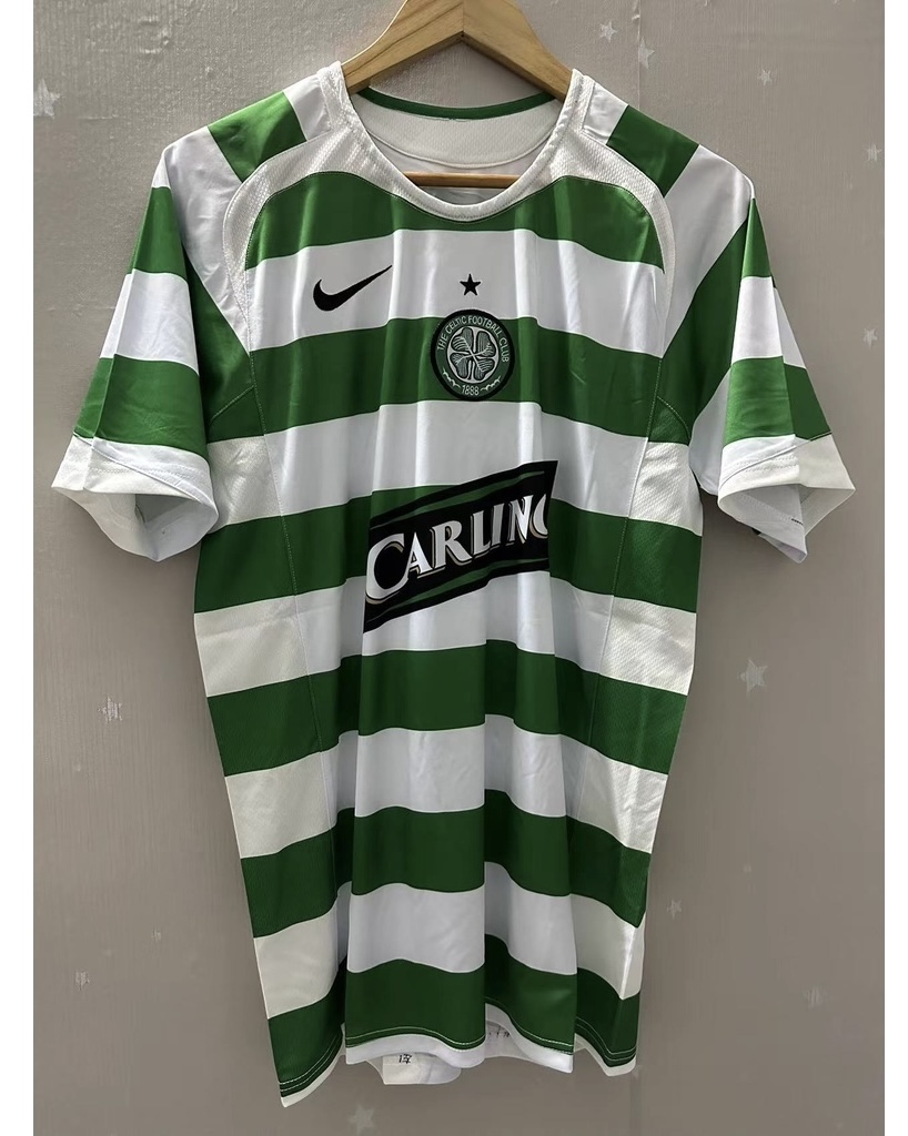 Camisola principal Celtic 2005/2006 - Nakamura 25 - Versão adepto 2
