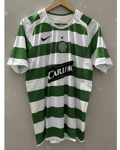 Camisola principal Celtic 2005/2006 - Nakamura 25 - Versão adepto