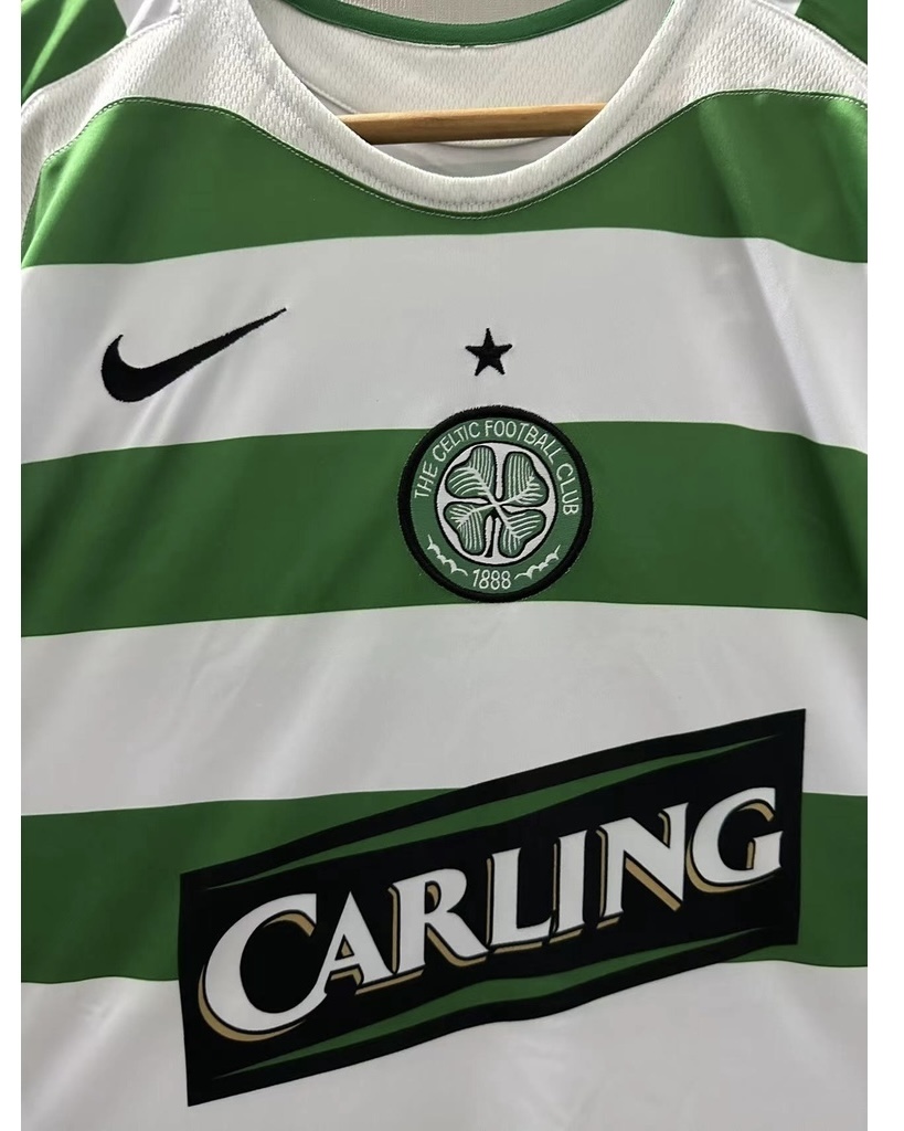Camisola principal Celtic 2005/2006 - Nakamura 25 - Versão adepto 3