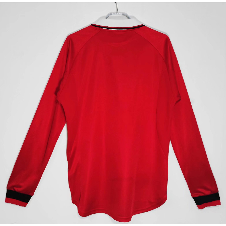 Camisola principal Man United 1999/2000 - Beckham 7 - Manga comprida - Versão adepto 3