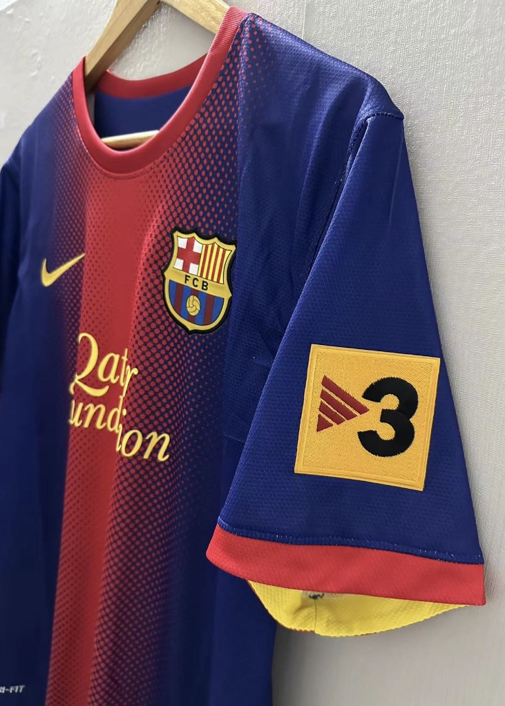 Camisola principal Barcelona 2012/2013 - Messi 10 - Versão adepto 2