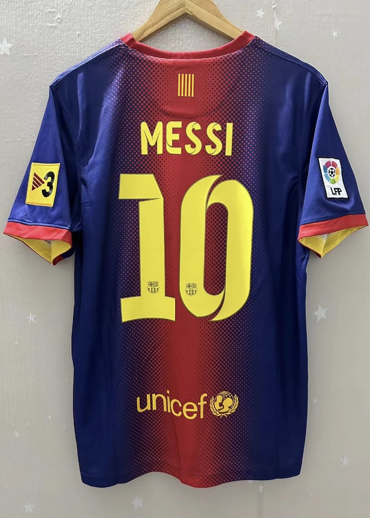 Camisola principal Barcelona 2012/2013 - Messi 10 - Versão adepto 1