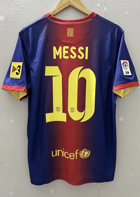 Camisola principal Barcelona 2012/2013 - Messi 10 - Versão adepto