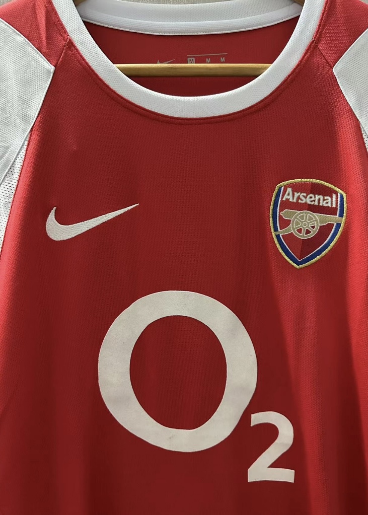 Camisola principal Arsenal 2002/2004 - Henry 14 - Manga comprida - Versão adepto 4
