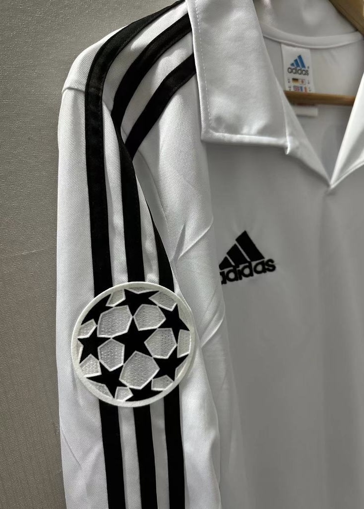 Camisola principal Real Madrid 2001/2002 - Zidane 5 - Manga comprida - Versão adepto 4