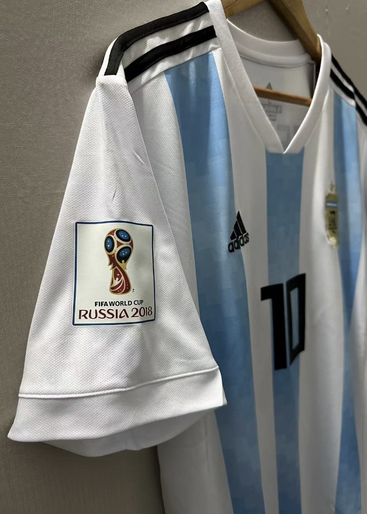 Camisola principal Argentina Mundial 2018 - Messi 10 - Versão adepto 3