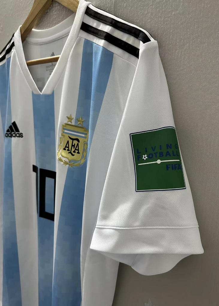 Camisola principal Argentina Mundial 2018 - Messi 10 - Versão adepto 5