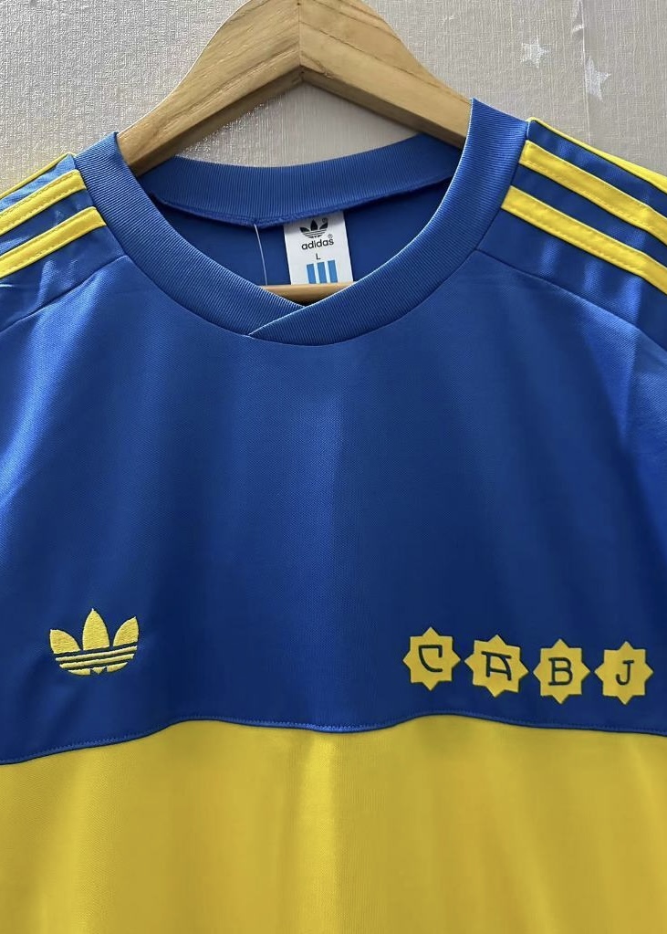 Camisola principal Boca Juniors 1981/1982 - Maradona 10 - Versão adepto 3