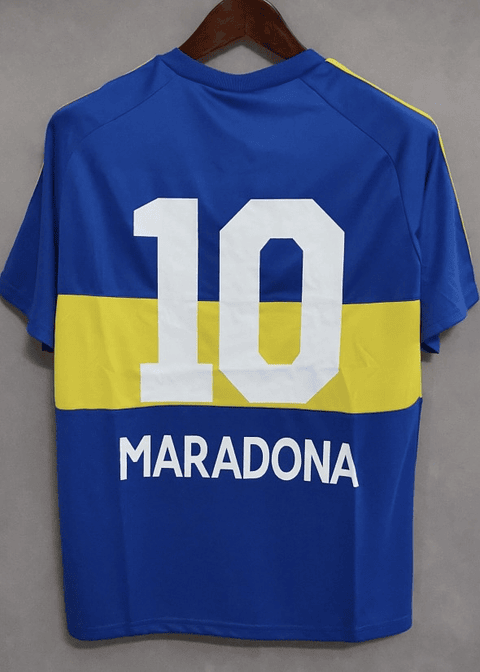 Camisola principal Boca Juniors 1981/1982 - Maradona 10 - Versão adepto